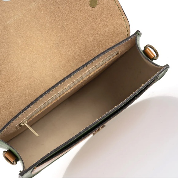 The Italian leather bag, Massimo Castelli shoulder bag - Picture 4 of 5